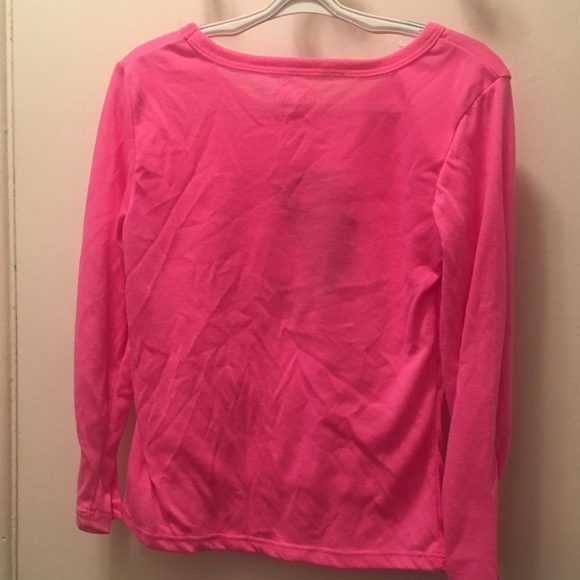 Pink pullover with front pockets - Size 5-6 - Picture 4 of 5